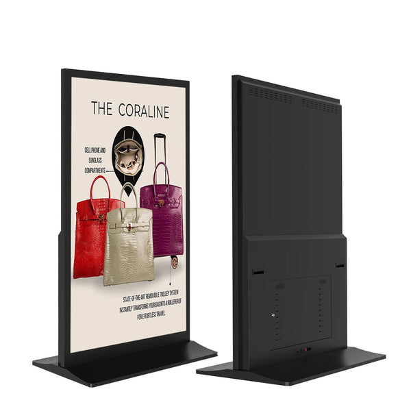 Indoor Floor Standing Full Screen Digital Signage 65"/75"/85”/98” LCD Digital Signage | 360SPB®