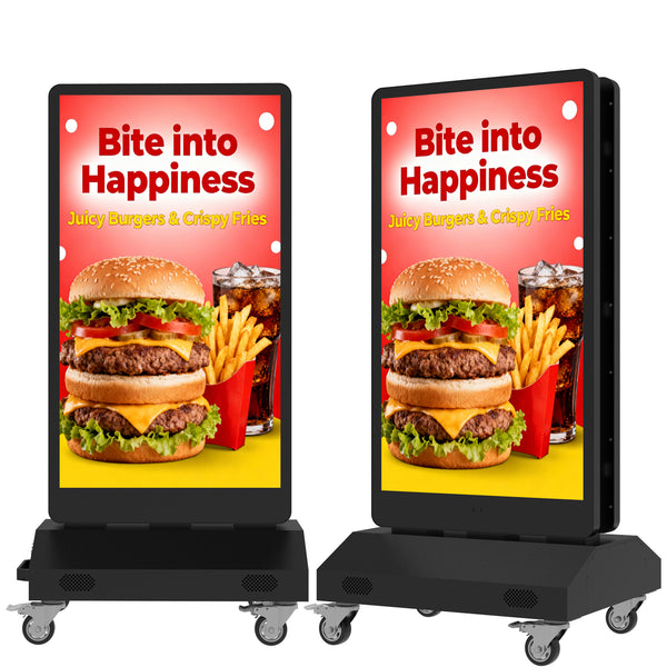 Outdoor Double Sided LED Digital Signage Display, 1800nits High Brightness Advertising Display, IP55 Waterproof  | 360SPB®