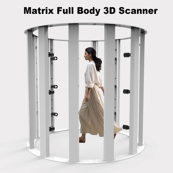 Escáner 3D de cuerpo completo Matrix controlado por software para figuras 3D | 360SPB®