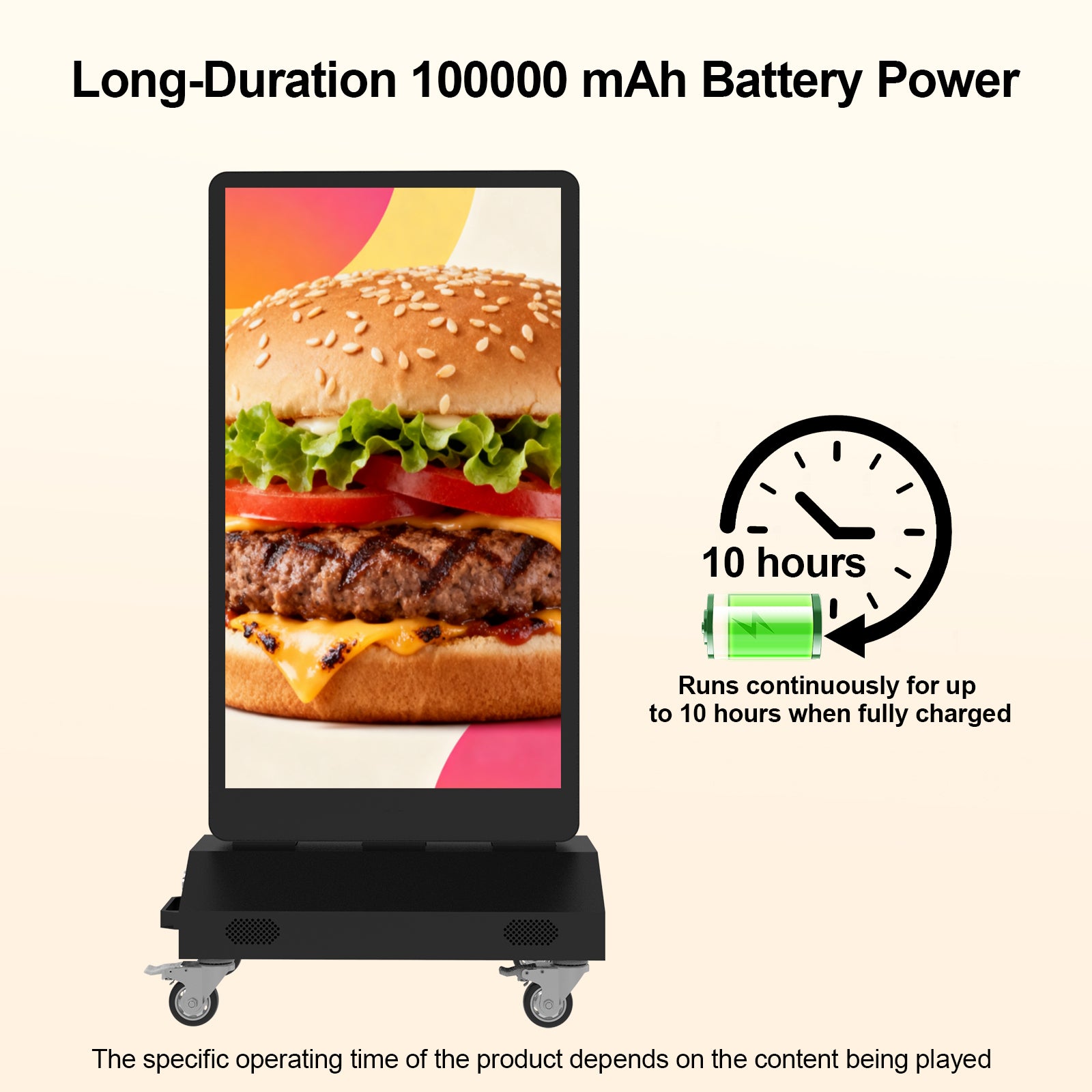 Outdoor Double Sided LCD Digital Signage Display, 1800nits High Bright ...
