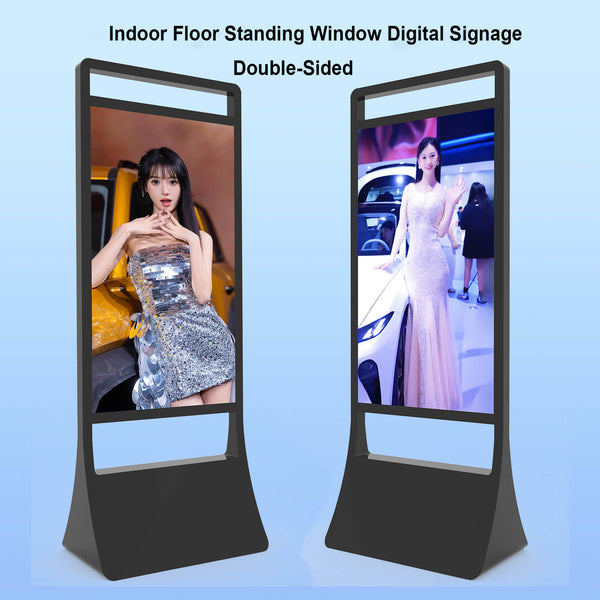 Indoor Floor Standing Window Digital Signage