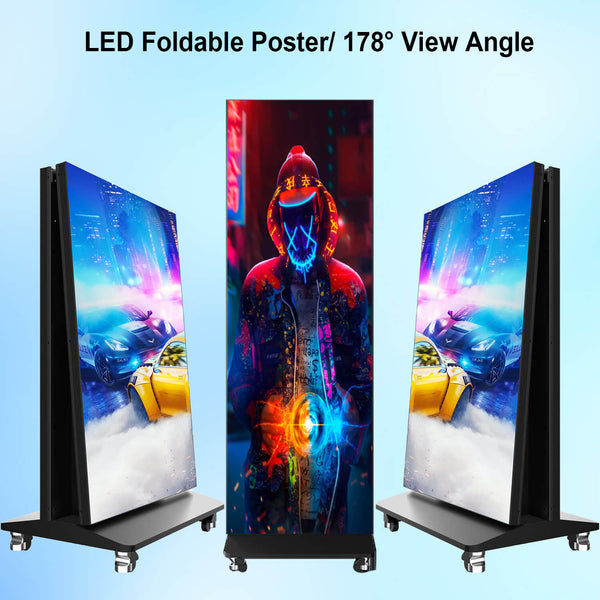 LED Foldable Poster Display