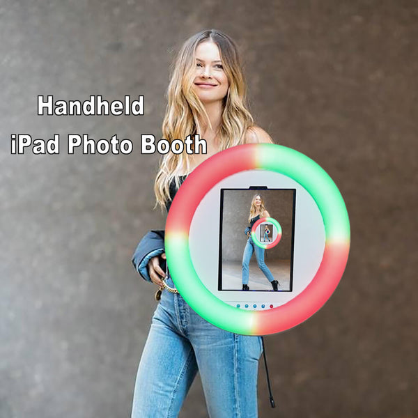 I2 Handheld-Fotoautomat mit iPad Roamer-Fotoautomat | 360SPB®