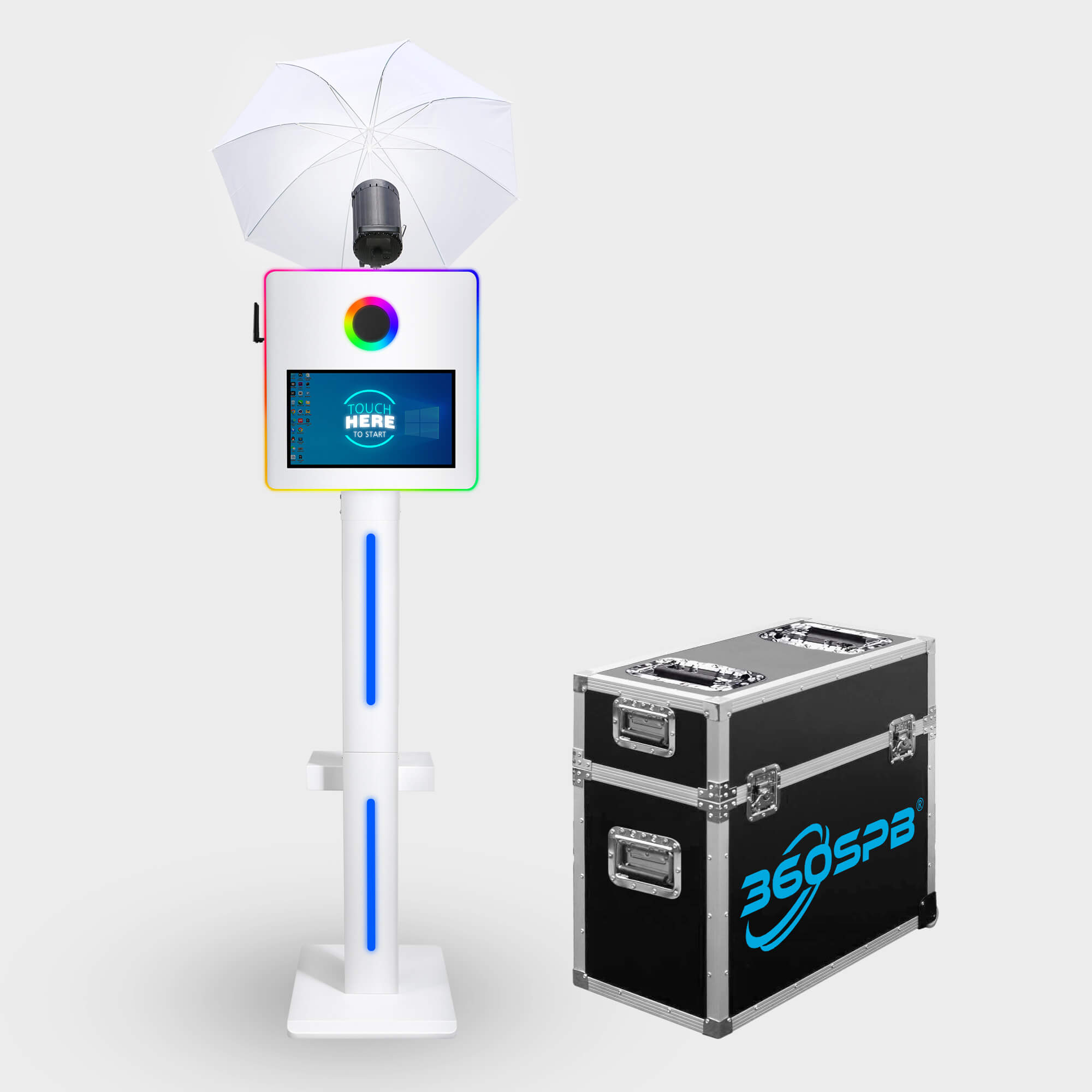 Check R Photo Booth P7 DSLR Photo Booth - Portable Photo Booth For Sale With 15.6