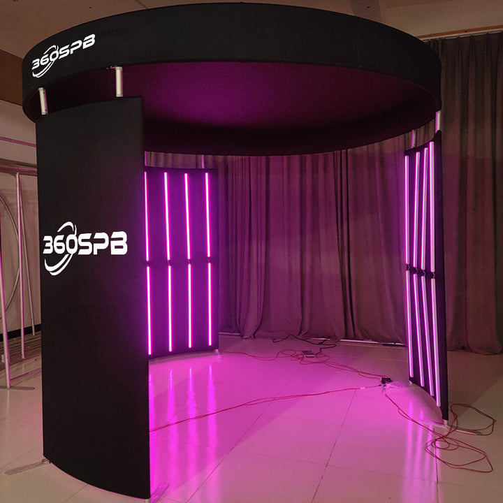 Round 360 Photo Booth Enclosure |360SPB