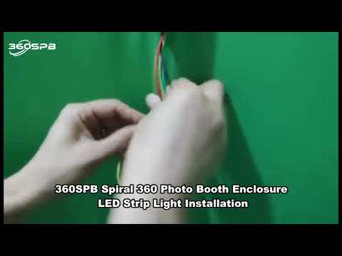 360 Photo Booth Enclosure setting vedio|360SPB